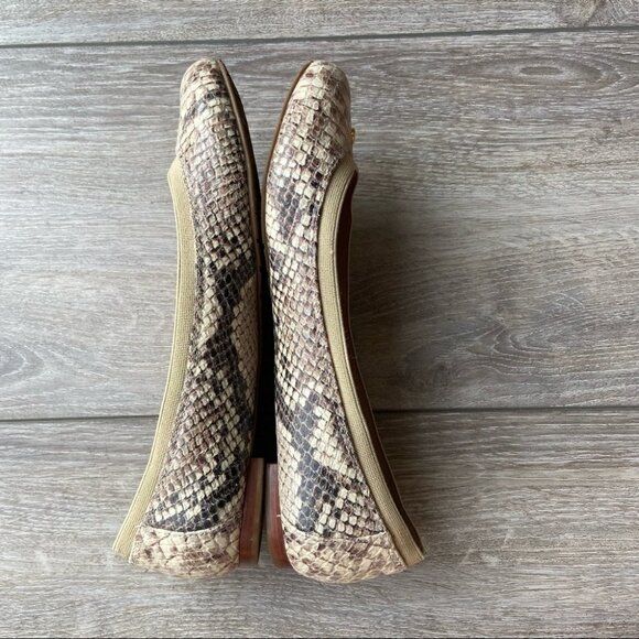 Kate Spade Snakeskin Leather  Ballet Flats - Picture 7 of 12